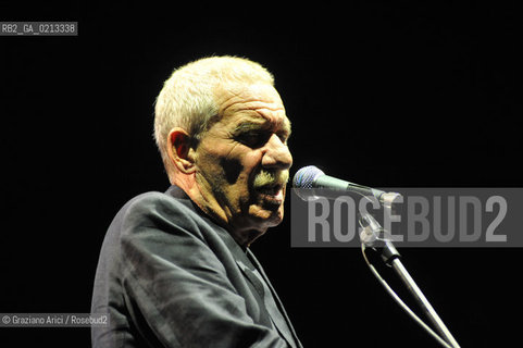 VENICE 31/07/09 - THE SINGER AND COMPONIST PAOLO CONTE IN CONCERT IN VENICE @ Graziano Arici/Rosebud2 MUSICA CANTAUTORE