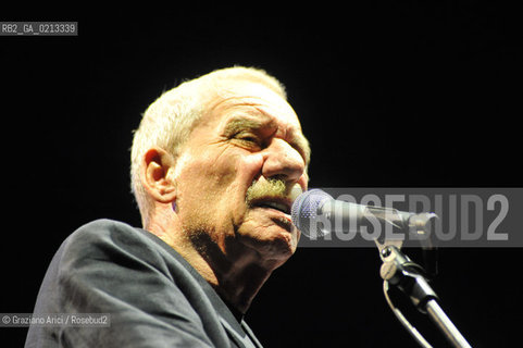 VENICE 31/07/09 - THE SINGER AND COMPONIST PAOLO CONTE IN CONCERT IN VENICE @ Graziano Arici/Rosebud2 MUSICA CANTAUTORE