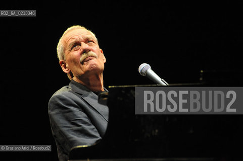 VENICE 31/07/09 - THE SINGER AND COMPONIST PAOLO CONTE IN CONCERT IN VENICE @ Graziano Arici/Rosebud2 MUSICA CANTAUTORE