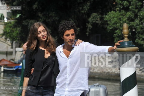 01/9/09  - THE 66 THE VENICE FILM FESTIVAL:  FILM BAARIA :  THE ACTRESS MARGARETH MADE AND THE ACTOR FRANCESCO SCIANNA @ Graziano Arici/Rosebud2