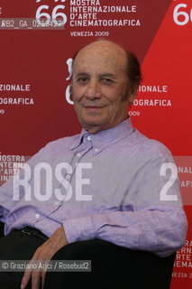02/09/2009 - VENICE 66th FILM FESTIVAL - FILM QUESTI FANTASMI 2 - FRANCESCO ALBERONI