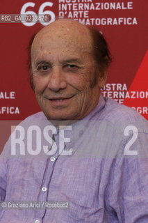 02/09/2009 - VENICE 66th FILM FESTIVAL - FILM QUESTI FANTASMI 2 - FRANCESCO ALBERONI
