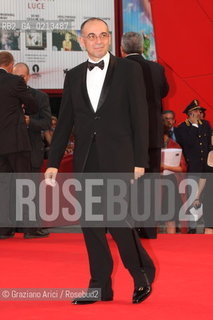 02/09/2009 - VENICE 66th FILM FESTIVAL - RED CARPET FILM BAARíA - THE DIRECTOR GIUSEPPE TORNATORE AT THE OPENING CEREMONY