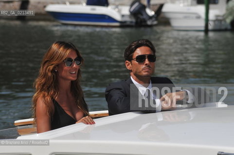 02/09/2009 - VENICE 66th FILM FESTIVAL - THE MANAGER PIERSILVIO BERLUSCONI, SON OF THE ITALIAN PREMIER SILVIO BELUSCONI, WITH HIS GIRLFRIEND SILVIA TOFFANIN  ©Graziano Arici/Rosebud2