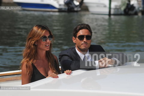 02/09/2009 - VENICE 66th FILM FESTIVAL - THE MANAGER PIERSILVIO BERLUSCONI, SON OF THE ITALIAN PREMIER SILVIO BELUSCONI, WITH HIS GIRLFRIEND SILVIA TOFFANIN  ©Graziano Arici/Rosebud2