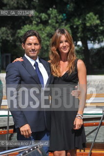 02/09/2009 - VENICE 66th FILM FESTIVAL - THE MANAGER PIERSILVIO BERLUSCONI, SON OF THE ITALIAN PREMIER SILVIO BELUSCONI, WITH HIS GIRLFRIEND SILVIA TOFFANIN  ©Graziano Arici/Rosebud2