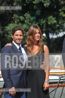 02/09/2009 - VENICE 66th FILM FESTIVAL - THE MANAGER PIERSILVIO BERLUSCONI, SON OF THE ITALIAN PREMIER SILVIO BELUSCONI, WITH HIS GIRLFRIEND SILVIA TOFFANIN  ©Graziano Arici/Rosebud2