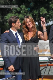 02/09/2009 - VENICE 66th FILM FESTIVAL - THE MANAGER PIERSILVIO BERLUSCONI, SON OF THE ITALIAN PREMIER SILVIO BELUSCONI, WITH HIS GIRLFRIEND SILVIA TOFFANIN  ©Graziano Arici/Rosebud2