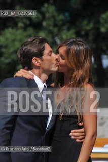 02/09/2009 - VENICE 66th FILM FESTIVAL - THE MANAGER PIERSILVIO BERLUSCONI, SON OF THE ITALIAN PREMIER SILVIO BELUSCONI, WITH HIS GIRLFRIEND SILVIA TOFFANIN  ©Graziano Arici/Rosebud2