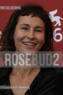 Italy, Venice - September 03, 2009.66th VENICE INTERNATIONAL FILM FESTIVAL - FILM: LE OMBRE ROSSE. THE ACTRESS CONSUELO CIATTI