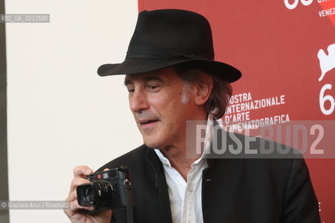 Italy, Venice - September 03, 2009.66th VENICE INTERNATIONAL FILM FESTIVAL - FILM: LIFE DURING WARTIME. .ED LACHMAN (CINEMATOGRAPHER)