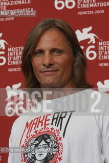 Italy, Venice - September 03, 2009.66th VENICE INTERNATIONAL FILM FESTIVAL - FILM: THE ROAD. THE ACTOR VIGGO MORTENSEN