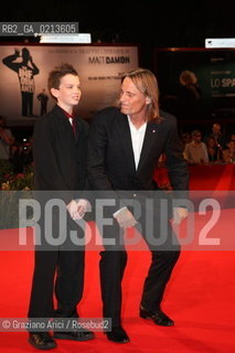 Italy, Venice - September 03, 2009.66th VENICE INTERNATIONAL FILM FESTIVAL - RED CARPET FILM: THE ROAD, ACTORS KODI SMIT-McPHEE AND VIGGO MORTENSEN