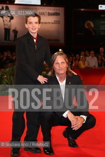 Italy, Venice - September 03, 2009.66th VENICE INTERNATIONAL FILM FESTIVAL - RED CARPET FILM: THE ROAD, ACTORS KODI SMIT-McPHEE AND VIGGO MORTENSEN
