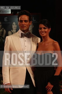 Italy, Venice - September 03rd, 2009.66th VENICE INTERNATIONAL FILM FESTIVAL - RED CARPET - LAURA TORRISI and  GABRIEL GARKO ATTEND THE ROAD PREMIERE AT SALA GRANDE