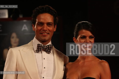 Italy, Venice - September 03rd, 2009.66th VENICE INTERNATIONAL FILM FESTIVAL - RED CARPET - LAURA TORRISI and  GABRIEL GARKO ATTEND THE ROAD PREMIERE AT SALA GRANDE