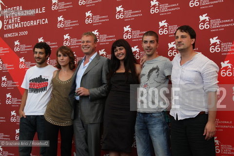 Italy, Venice - September 04th, 2009.66th VENICE INTERNATIONAL FILM FESTIVAL - FILM: DIECI INVERNI - THE CAST