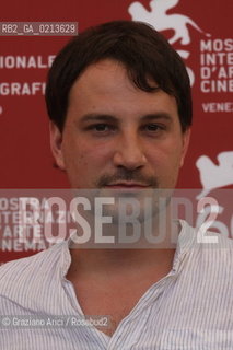 Italy, Venice - September 04th, 2009.66th VENICE INTERNATIONAL FILM FESTIVAL - FILM: DIECI INVERNI - THE DIRECTOR VALERIO MIELI