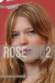 Italy, Venice - September 04th, 2009.66th VENICE INTERNATIONAL FILM FESTIVAL - FILM: LOURDES - THE ACTRESS LÉA SEYDOUX