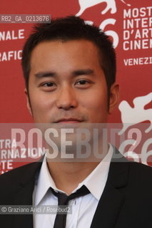 Italy, Venice - September 04th, 2009.66th VENICE INTERNATIONAL FILM FESTIVAL - FILM LEI WANGZI (PRINCE OF TEARS) - THE ACTOR JOSEPH CHANG