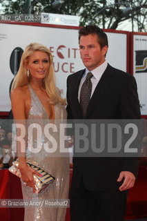 Italy, Venice - September 04th, 2009.66th VENICE INTERNATIONAL FILM FESTIVAL - FILM: BAD LIEUTENANT: PORT OF CALL NEW ORLEANS - PARIS HILTON WITH DOUG REINHARDT ATTEND THE RED CARPET
