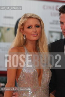 Italy, Venice - September 04th, 2009.66th VENICE INTERNATIONAL FILM FESTIVAL - FILM: BAD LIEUTENANT: PORT OF CALL NEW ORLEANS - PARIS HILTON ATTENDS THE RED CARPET