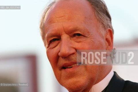 Italy, Venice - September 04th, 2009.66th VENICE INTERNATIONAL FILM FESTIVAL - FILM: BAD LIEUTENANT: PORT OF CALL NEW ORLEANS - RED CARPET, THE DIRECTOR WERNER HERZOG WITH HIS WIFE