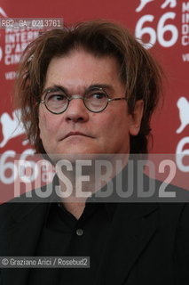 Italy, Venice - September 05th, 2009.66th VENICE INTERNATIONAL FILM FESTIVAL - FILM: PROVE PER UNA TRAGEDIA SICILIANA. THE DIRECTOR ROMAN PASKA