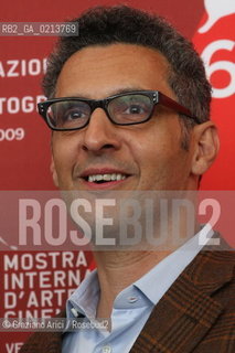 Italy, Venice - September 05th, 2009.66th VENICE INTERNATIONAL FILM FESTIVAL - FILM: PROVE PER UNA TRAGEDIA SICILIANA. THE DIRECTOR JOHN TURTURRO