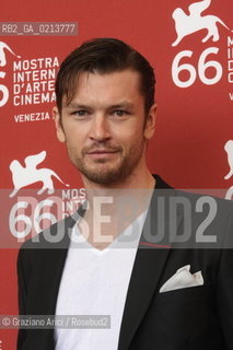 Italy, Venice - September 05th, 2009.66th VENICE INTERNATIONAL FILM FESTIVAL - FILM: TETSUO THE BULLET MAN. THE ACTOR ERIK BOSSICK.