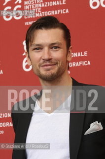 Italy, Venice - September 05th, 2009.66th VENICE INTERNATIONAL FILM FESTIVAL - FILM: TETSUO THE BULLET MAN. THE ACTOR ERIK BOSSICK.