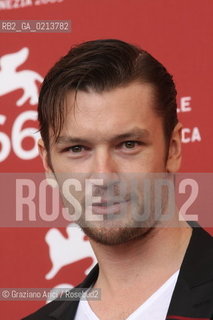 Italy, Venice - September 05th, 2009.66th VENICE INTERNATIONAL FILM FESTIVAL - FILM: TETSUO THE BULLET MAN. THE ACTOR ERIK BOSSICK.