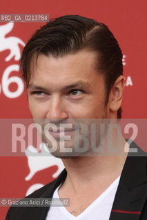 Italy, Venice - September 05th, 2009.66th VENICE INTERNATIONAL FILM FESTIVAL - FILM: TETSUO THE BULLET MAN. THE ACTOR ERIK BOSSICK.