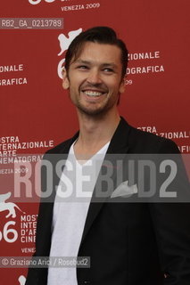 Italy, Venice - September 05th, 2009.66th VENICE INTERNATIONAL FILM FESTIVAL - FILM: TETSUO THE BULLET MAN. THE ACTOR ERIK BOSSICK.