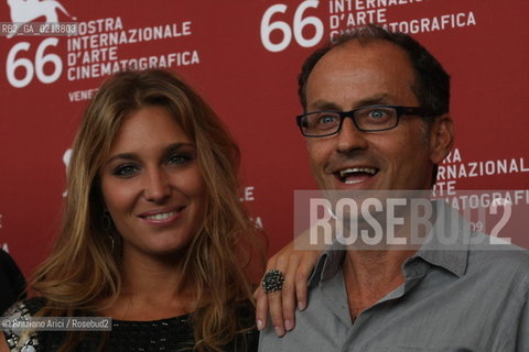Italy, Venice - September 05th, 2009.66th VENICE INTERNATIONAL FILM FESTIVAL - FILM: LA BOHÉME, THE DEATH OF PENTHEUS, MUDANZA, ARMANDO TESTA - POVERO MA MODERNO..FOR ARMANDO TESTA - POVERO MA MODERNO: THE DIRECTORS LUCILLA AGOSTI AND PAPPI CORSICATO