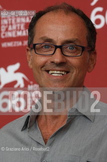 Italy, Venice - September 05th, 2009.66th VENICE INTERNATIONAL FILM FESTIVAL - FILM: LA BOHÉME, THE DEATH OF PENTHEUS, MUDANZA, ARMANDO TESTA - POVERO MA MODERNO..FOR ARMANDO TESTA - POVERO MA MODERNO: THE DIRECTOR PAPPI CORSICATO