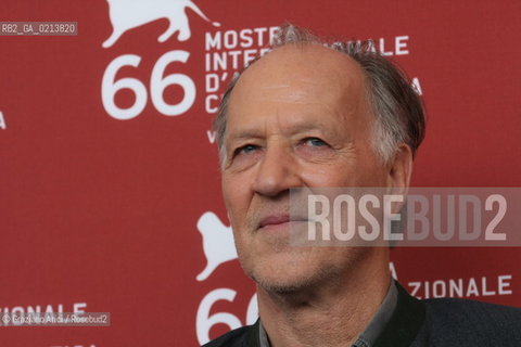 Italy, Venice - September 05th, 2009.66th VENICE INTERNATIONAL FILM FESTIVAL - FILM: MY SON, MY SON, WHAT HAVE YE DONE? - THE DIRECTOR WERNER HERZOG