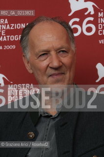 Italy, Venice - September 05th, 2009.66th VENICE INTERNATIONAL FILM FESTIVAL - FILM: MY SON, MY SON, WHAT HAVE YE DONE? - THE DIRECTOR WERNER HERZOG