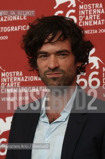 Italy, Venice - September 05th, 2009.66th VENICE INTERNATIONAL FILM FESTIVAL - FILM: PERSÉCUTION. THE DIRECTOR PATRICE CHÉREAU WITH THE ACTOR ROMAIN DURIS