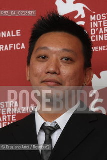 Italy, Venice - September 05th, 2009.66th VENICE INTERNATIONAL FILM FESTIVAL - FILM: YI NGOY. THE DIRECTOR SOI CHEANG