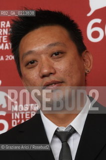 Italy, Venice - September 05th, 2009.66th VENICE INTERNATIONAL FILM FESTIVAL - FILM: YI NGOY. THE DIRECTOR SOI CHEANG