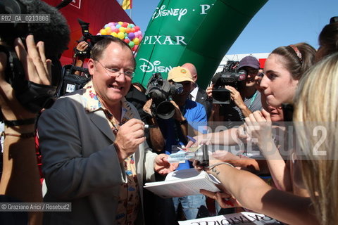 Italy, Venice - September 06th, 2009.66th VENICE INTERNATIONAL FILM FESTIVAL - RED CARPET OF THE FILM TOY STORY 2  GOLDEN LION FOR LIFETIME ACHIEVEMENT TO JOHN LASSETER . THE DIRECTOR JOHN LASSETER
