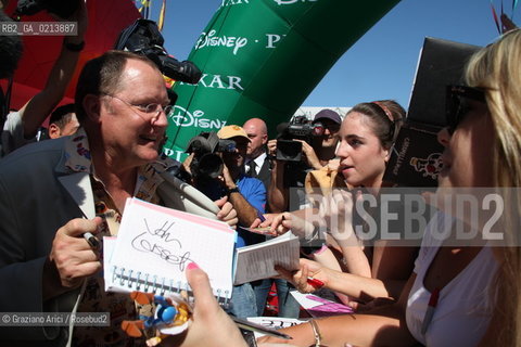 Italy, Venice - September 06th, 2009.66th VENICE INTERNATIONAL FILM FESTIVAL - RED CARPET OF THE FILM TOY STORY 2  GOLDEN LION FOR LIFETIME ACHIEVEMENT TO JOHN LASSETER . THE DIRECTOR JOHN LASSETER