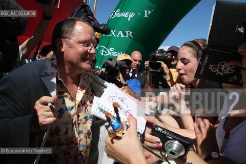 Italy, Venice - September 06th, 2009.66th VENICE INTERNATIONAL FILM FESTIVAL - RED CARPET OF THE FILM TOY STORY 2  GOLDEN LION FOR LIFETIME ACHIEVEMENT TO JOHN LASSETER . THE DIRECTOR JOHN LASSETER