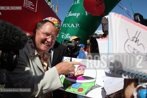 Italy, Venice - September 06th, 2009.66th VENICE INTERNATIONAL FILM FESTIVAL - RED CARPET OF THE FILM TOY STORY 2  GOLDEN LION FOR LIFETIME ACHIEVEMENT TO JOHN LASSETER . THE DIRECTOR JOHN LASSETER