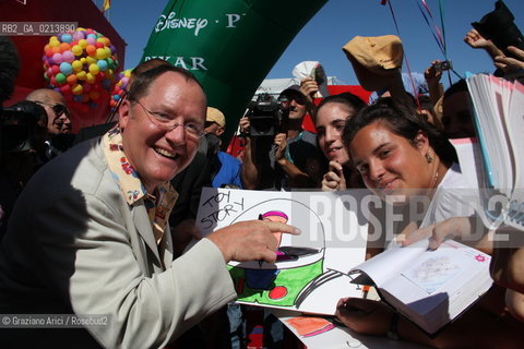 Italy, Venice - September 06th, 2009.66th VENICE INTERNATIONAL FILM FESTIVAL - RED CARPET OF THE FILM TOY STORY 2  GOLDEN LION FOR LIFETIME ACHIEVEMENT TO JOHN LASSETER . THE DIRECTOR JOHN LASSETER