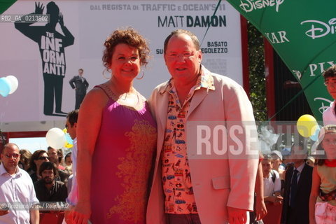 Italy, Venice - September 06th, 2009.66th VENICE INTERNATIONAL FILM FESTIVAL - RED CARPET FOR GOLDEN LION FOR LIFETIME ACHIEVEMENT TO JOHN LASSETER . THE DIRECTOR JOHN LASSETER AND HIS WIFE NANCY