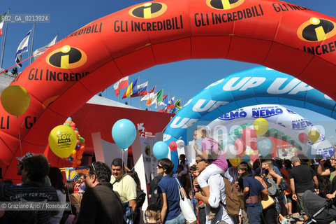Italy, Venice - September 06th, 2009.66th VENICE INTERNATIONAL FILM FESTIVAL - RED CARPET OF THE FILM TOY STORY 2  GOLDEN LION FOR LIFETIME ACHIEVEMENT TO JOHN LASSETER .  ©Graziano Arici/Rosebud2 PIXAR WALT DISNEY PALAZZO DEL CINEMA