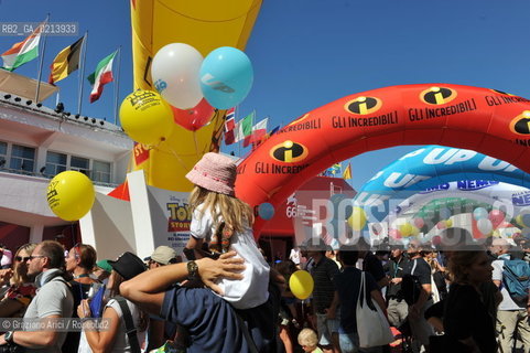 Italy, Venice - September 06th, 2009.66th VENICE INTERNATIONAL FILM FESTIVAL - RED CARPET OF THE FILM TOY STORY 2  GOLDEN LION FOR LIFETIME ACHIEVEMENT TO JOHN LASSETER .  ©Graziano Arici/Rosebud2 PIXAR WALT DISNEY PALAZZO DEL CINEMA