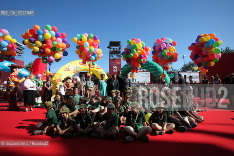Italy, Venice - September 06th, 2009.66th VENICE INTERNATIONAL FILM FESTIVAL - GOLDEN LION FOR LIFETIME ACHIEVEMENT TO JOHN LASSETER AND THE PIXAR DIRECTORS. THE RED CARPET